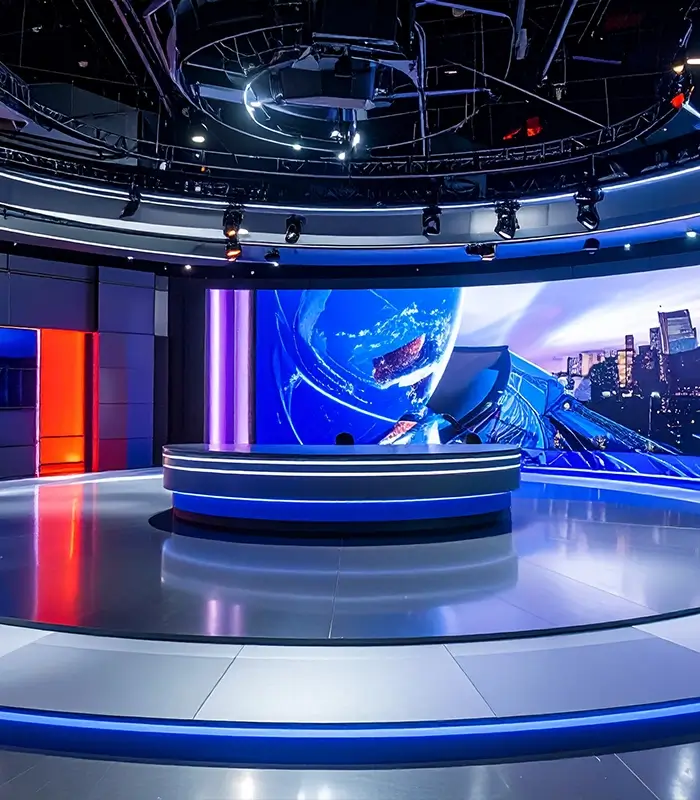 Diseño de foros de televisión Mezcaleros Films